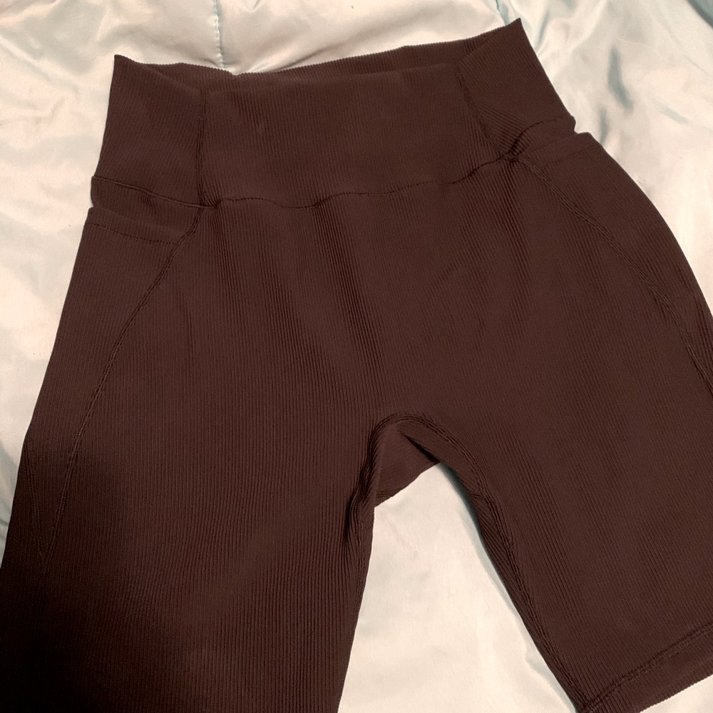 Buff Bunny Black Ribbed Shorts